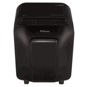 Fellowes Powershred® LX201 Micro-Cut | Καταστροφέας Γραφείου P-4 | 12 Φύλλα | 22Lt | SafeSense® |GDPR έγγραφα-5 Χρόνια Εγγύηση Κοπτικών-5050001
