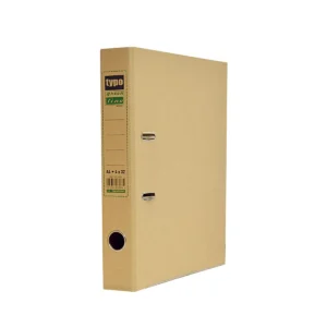 Typotrust Κλασέρ Οικολογικό Χάρτινο Α4- 4/32 | Ανακυκλώσιμο Χαρτόνι | Ράχη 4cm | ~350 Φύλλα | Προτυπωμένη Ετικέτα | Επαγγελματική Αρχειοθέτηση-KX432-99