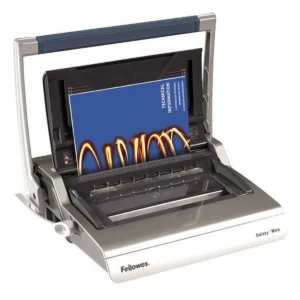 "Fellowes Galaxy- 5622401- Χειροκίνητο Βιβλιοδετικό Διπλού Μεταλλικού Σπιράλ – Διάτρηση Α4 & Α5 για Επαγγελματική Χρήση Γραφείου"