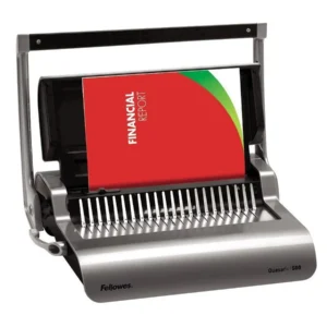 Fellowes Quasar+ 500 Comb Binder 5627701 – Χειροκίνητο Βιβλιοδετικό Πλαστικού Σπιράλ έως 500 Φύλλα
