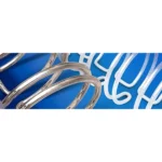 Rilecart - 3221 - Διπλό Μεταλλικό Σπιράλ 14,3mm 9/16" Βήμα 3:1 – Λευκό | Συσκ. 100τεμ.