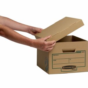 Κουτί Αποθήκευσης Fellowes Bankers Box® Earth Series Budget – 4472401 – Καφέ | Πωλείται σε Κιβώτιο 10 Τεμαχίων