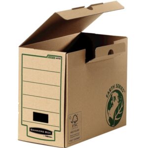 Κουτί Μεταφοράς Fellowes Bankers Box® Earth Series – 4470301 – Καφέ, 150mm | Για Έγγραφα Μεγέθους Α4 | Πωλείται σε Κιβώτιο 20 Τεμαχίων