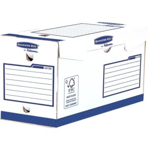 Fellowes Bankers Box® Heavy Duty 4472902 — Κουτί Μεταφοράς A4+ 200mm | Μέγιστη Χωρητικότητα & Αντοχή από την Παγκόσμια Ηγέτιδα Αρχειοθέτησης, Συσκευασία 20 Τεμαχίων