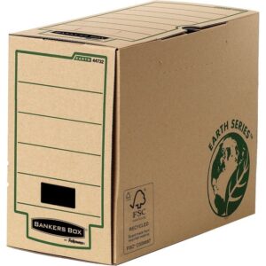 Κουτί Μεταφοράς Fellowes Bankers Box® Earth Series 4473202 A4+ 150mm — Συσκευασία 20 Τεμαχίων