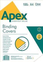 Πλαστικό Εξώφυλλο Apex/Fellowes PVC – 6500501 – Διαφανές, 180mic | Α4, Συσκευασία 100τεμ
