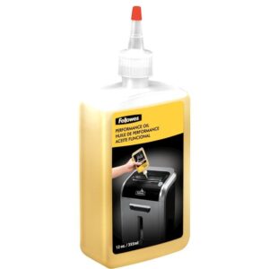 Fellowes – 3608601 (35250) – Γνήσιο Λάδι Λίπανσης Καταστροφέα Εγγράφων | Φιάλη 355ml
